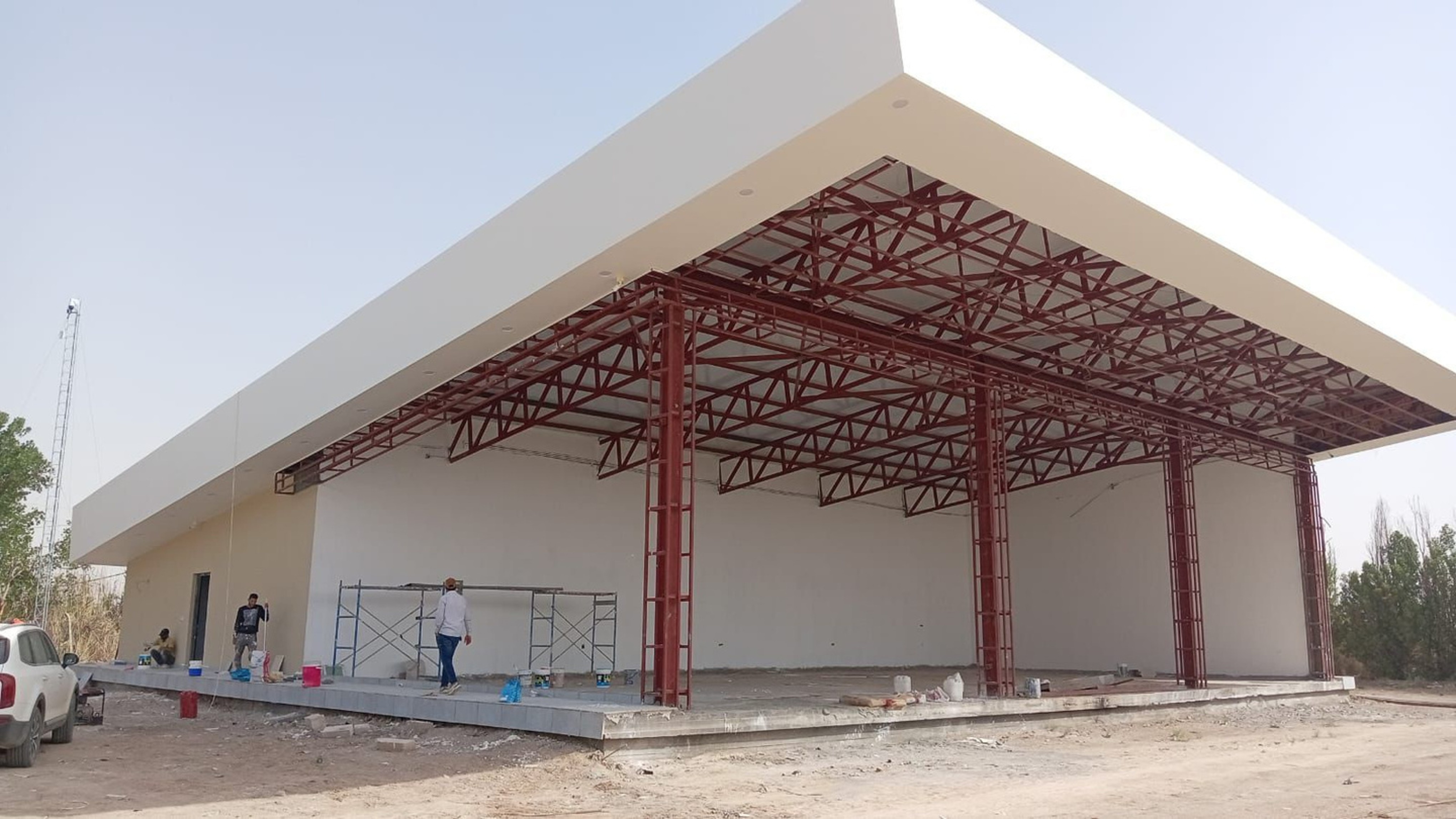 بناية الإدارة العامة لمزرعة العجول والخراف